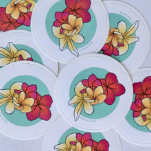 Load image into Gallery viewer, Mahalo Melia | Thank You | Single Note Card | Blank Inside
