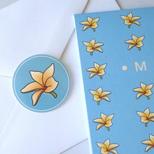 Load image into Gallery viewer, Mahalo Melia | Thank You Card | Single | Blank Inside
