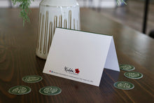 Load image into Gallery viewer, Mahalo Monstera | Thank You | Single Note Card | Blank Inside
